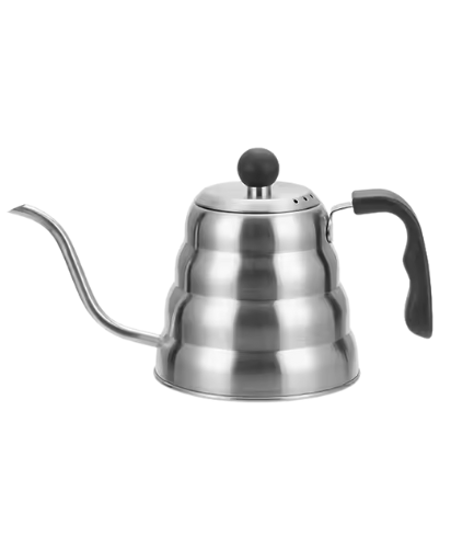 Bean Bliss Premium Pour-Over Coffee Kettle – 1200ml SS304 Stainless Steel with Heat-Resistant Handle