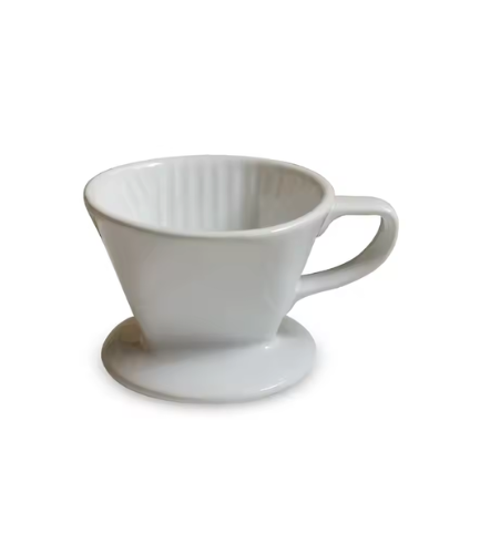 Bean Bliss Ceramic Coffee Dripper – 1-2 Cup Pour-Over Brewer