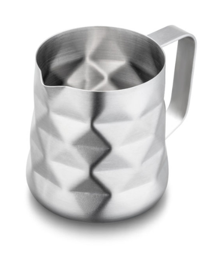 Bean Bliss 600ml Stainless Steel Milk Pitcher – Brushed Finish | Premium Frothing & Latte Art Jug
