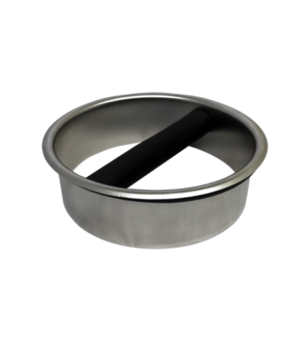 Bean Bliss Round Open-Bottom Knock Box – Easy Espresso Puck Disposal & Quick Cleaning Design