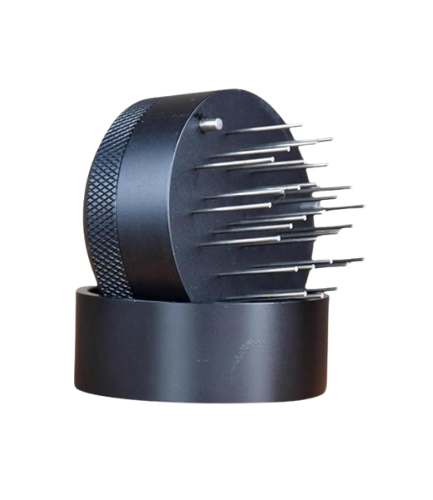 Bean Bliss 58mm Coffee Espresso Leveler Tool for Portafilter Before Tamping| Manual Coffee Needle Tamper Stirrer| Flat Version| No Damage Espresso Coffee Tamper| 58mm Hand Tamper Leveler Tool