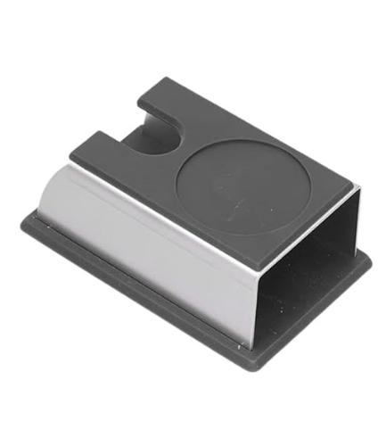 Bean Bliss Coffee Tamping Stand with Built-in Tamper Holder Anti-Rust Barista Tool Rack for Home Cafe Restaurant