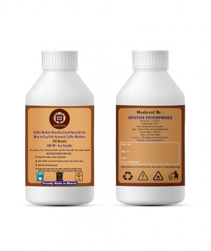 Bean Bliss Eco-Friendly Descaling Liquid for Bean and Cup Coffee Machines | 200ml | Powerful Descaling Solution for All Machines | Prevents Malfunctions | Ensures Peak Performance
