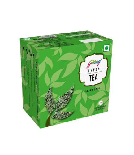 Godrej Premium Pure Green Tea Bags Pack of 50 Bags