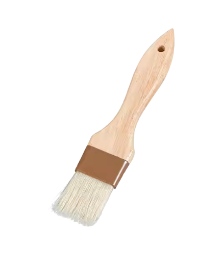 Bean Bliss 2" Wide Coffee Grinder Cleaning Brush – Natural Bristles with Wooden Handle for Precise Coffee Equipment Cleaning