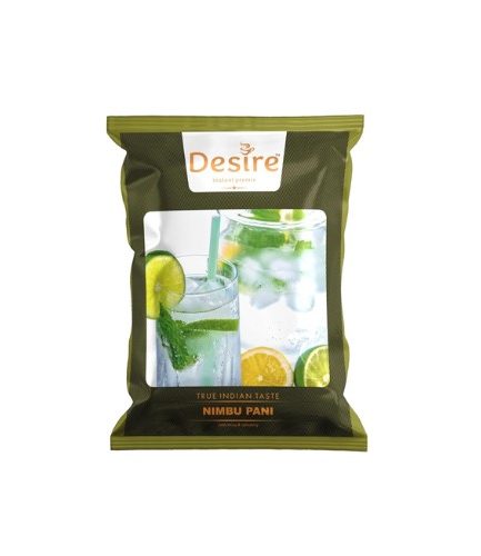 Desire Nimbu Pani Premix Pack of 1kg - Instant Tangy Lemon Drink for Refreshment