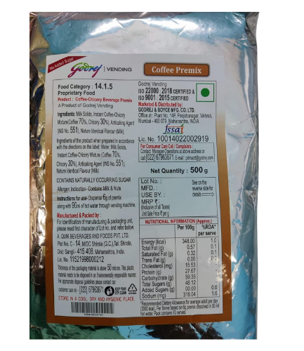 Godrej No Sugar Coffee Premix Pack of 500g