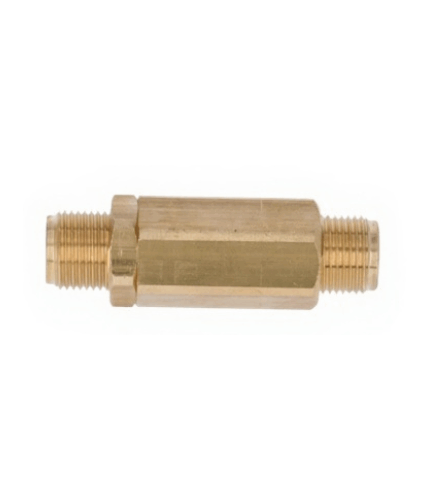Pump Charge Block 3/8M-3/8M (Thk. 21mm – H. 67mm) for Astoria, Expobar & Gaggia