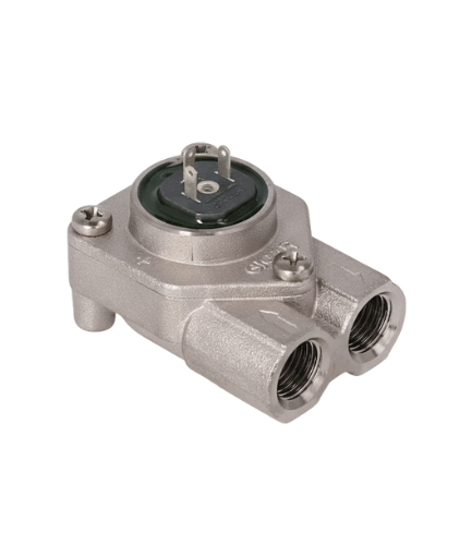Gicar Flowmeter G 1/4F-1/4F with LED, Ø1.15 mm Orifice, NSF Certified – Compatible with Astoria, Carimali, Cimbali, Expobar, Gaggia(9.0.25.02G)